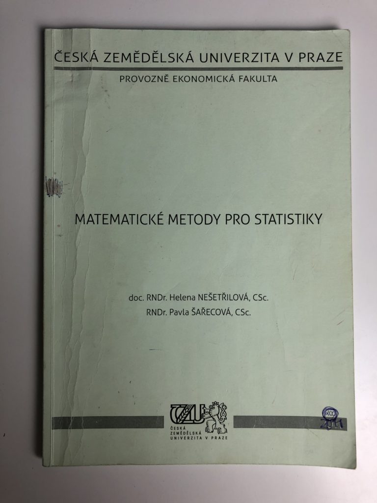 Levně Matematické metody pro statistiky Měkká (2011)