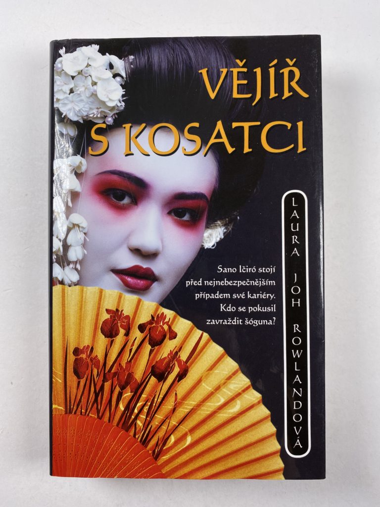 Vějíř s kosatci