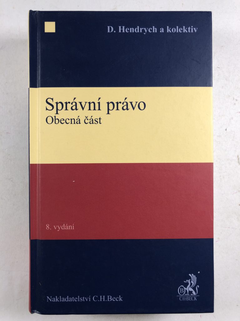 Levně Správní právo – Obecná část 8. vydání