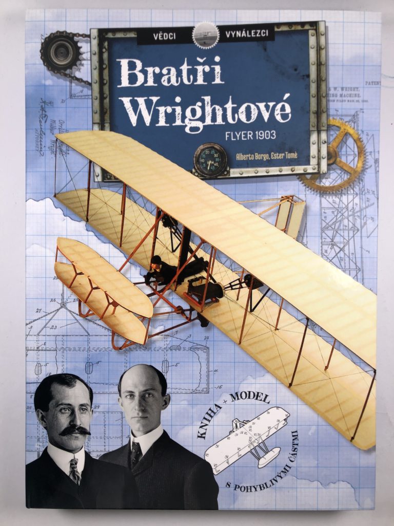 Levně Vědci a vynálezci: Bratři Wrightové - kniha + 3D puzzle