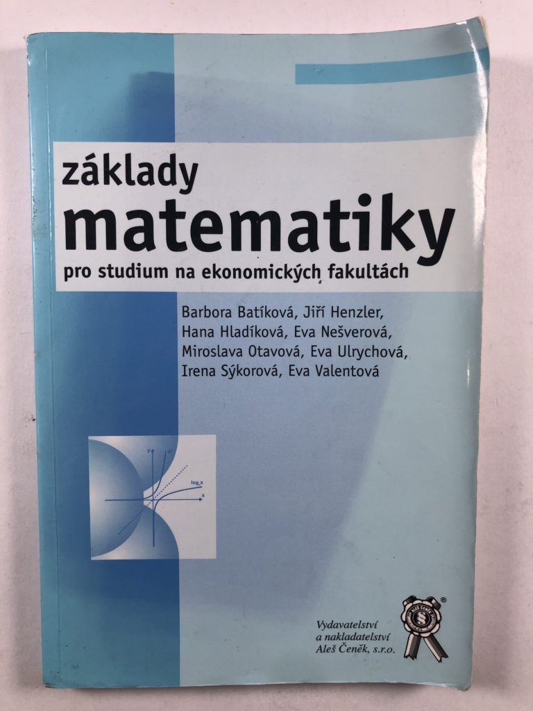 Levně Základy matematiky pro studium na ekonomických fakultách