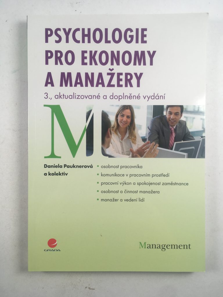 Levně Psychologie pro ekonomy a manažery Měkká (2012)