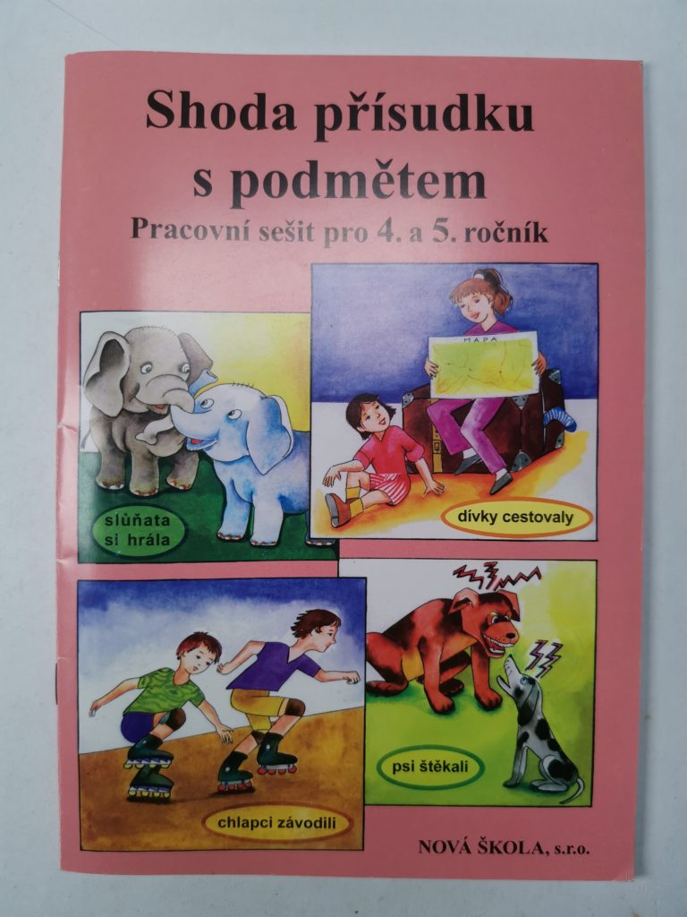 Levně Shoda přísudku s podmětem - pracovní sešit pro 4. a 5. ročník