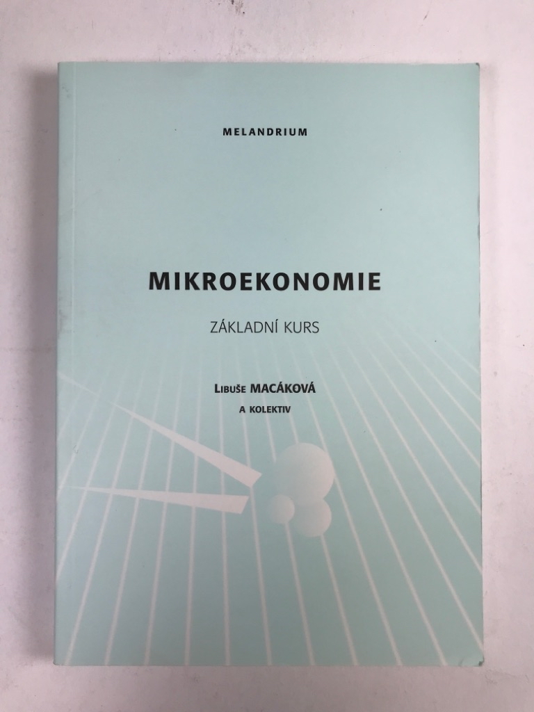 Levně Mikroekonomie – Základní kurs Měkká (2007)
