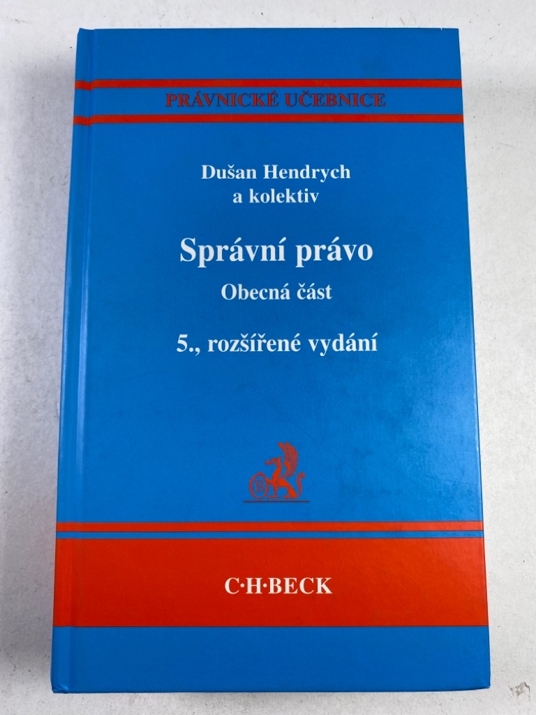 Levně Správní právo – Obecná část 5. vydání