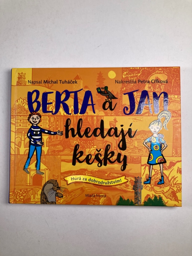 Levně Berta a Jan hledají kešky