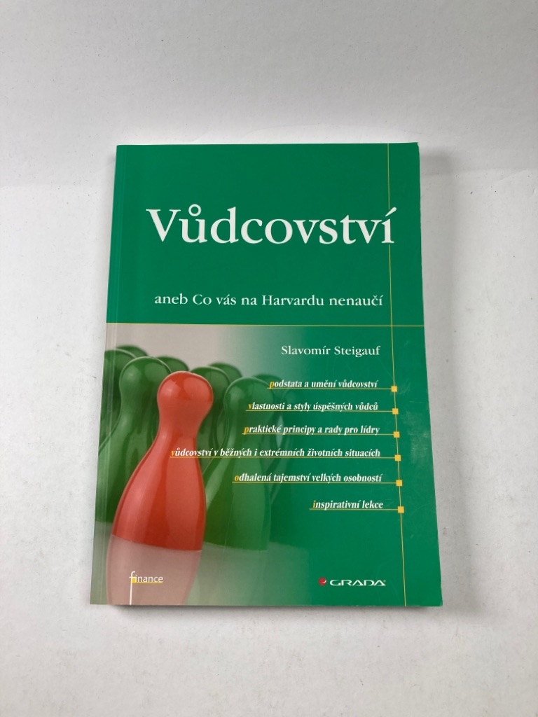 Vůdcovství aneb Co vás na Harvardu nenaučí