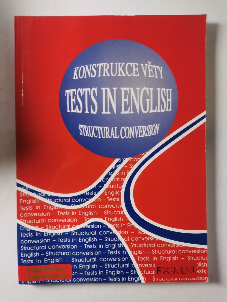 Levně Tests in English Structural conversion