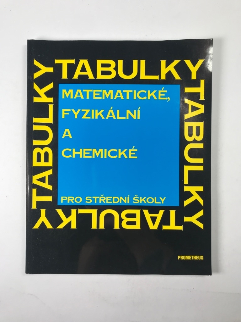 Levně Matematické, fyzikální a chemické tabulky pro střední školy Měkká (1995)