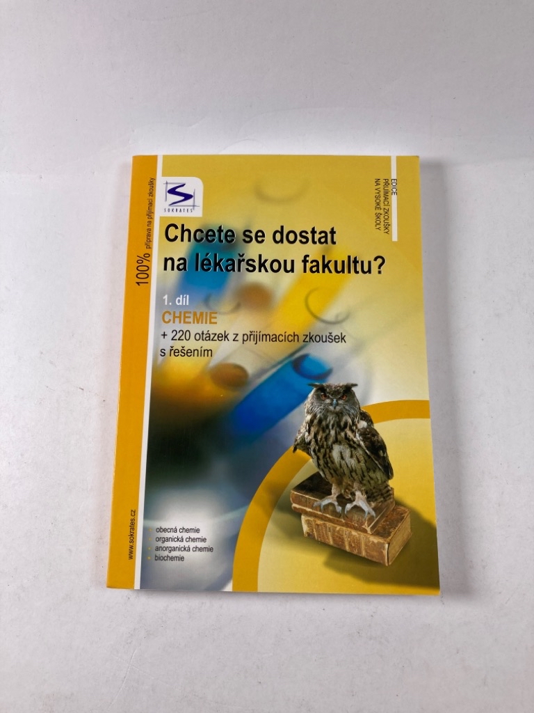 Levně Chcete se dostat na lékařskou fakultu? 1. díl - Chemie Měkká 2009