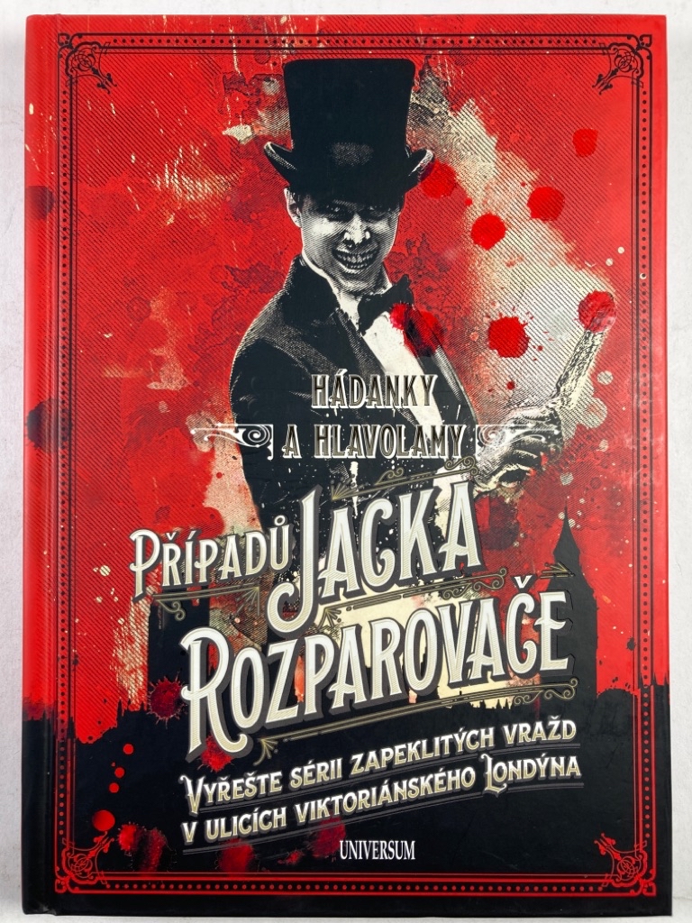 Levně Hádanky a hlavolamy případů Jacka Rozparovače