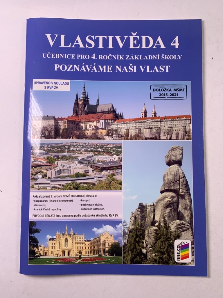Vlastivěda 4 – Poznáváme naši vlast – Učebnice Měkká (2015)