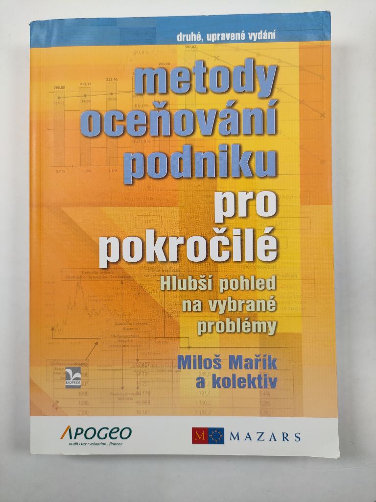 Levně Metody oceňování podniku pro pokročilé: Hlubší pohled na vybrané problémy Měkká