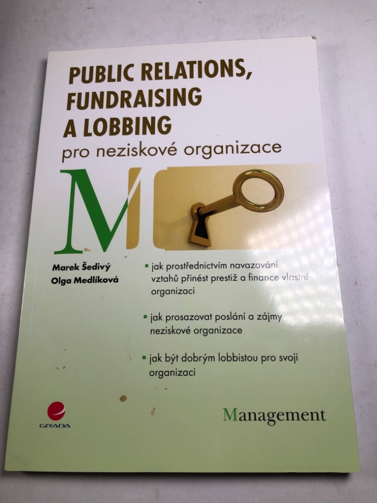 Levně Public relations, fundraising a lobbing pro neziskové organizace