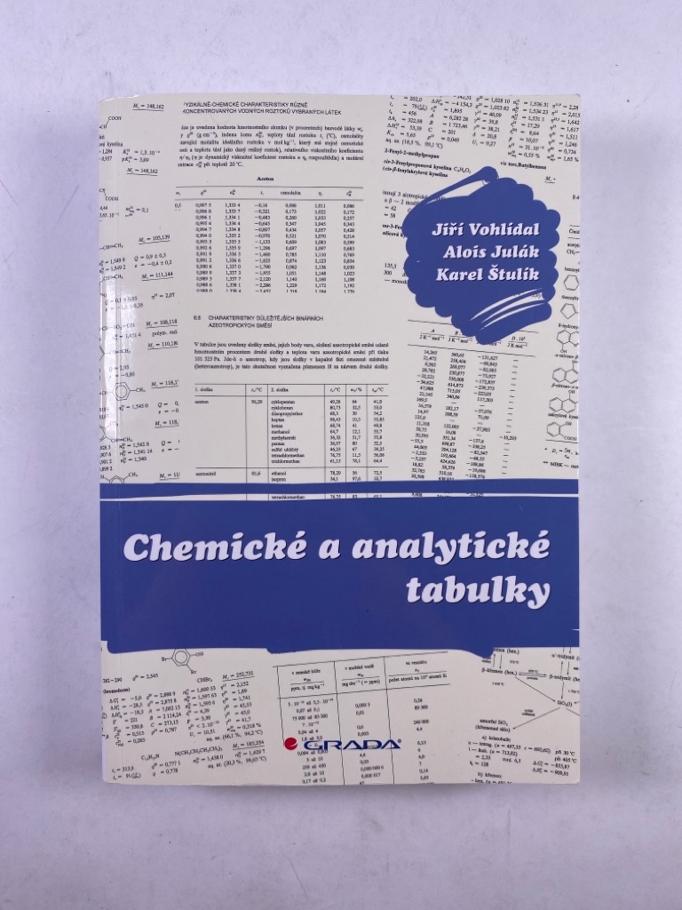 Chemické a analytické tabulky