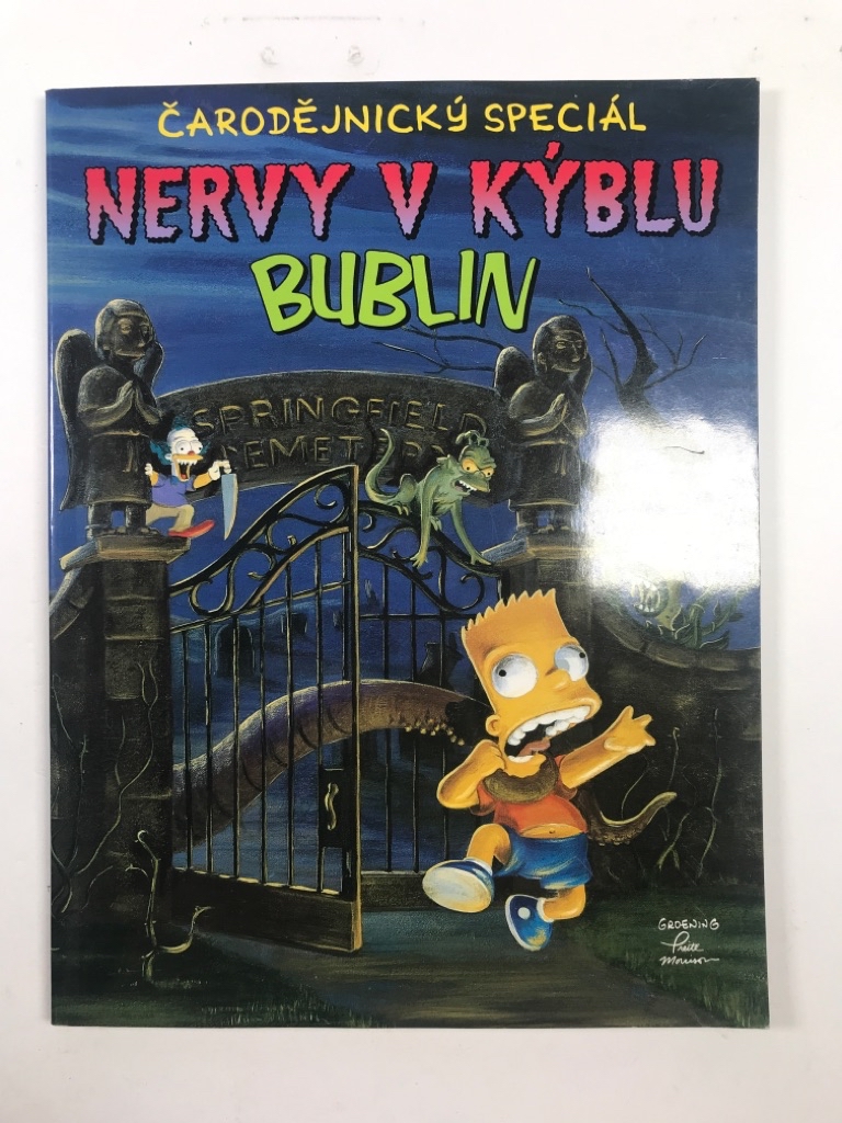 Levně Simpsonovi: Čarodějnický speciál - Nervy v kýblu bublin
