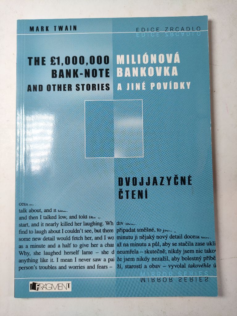Levně Miliónová bankovka a jiné povídky / The 1,000,000 bank-note and other stories Měkká (2004)