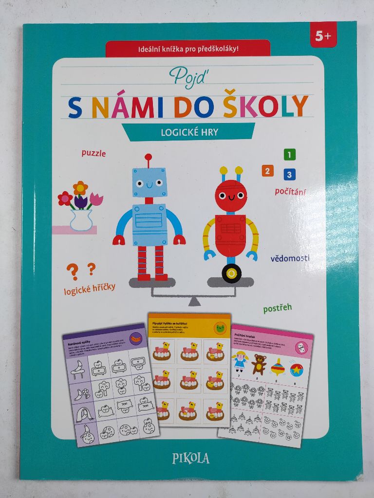 Levně Pojď s námi do školy: Logické hry