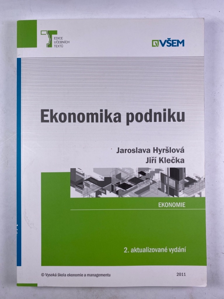 Levně Ekonomika podniku 2. vydání