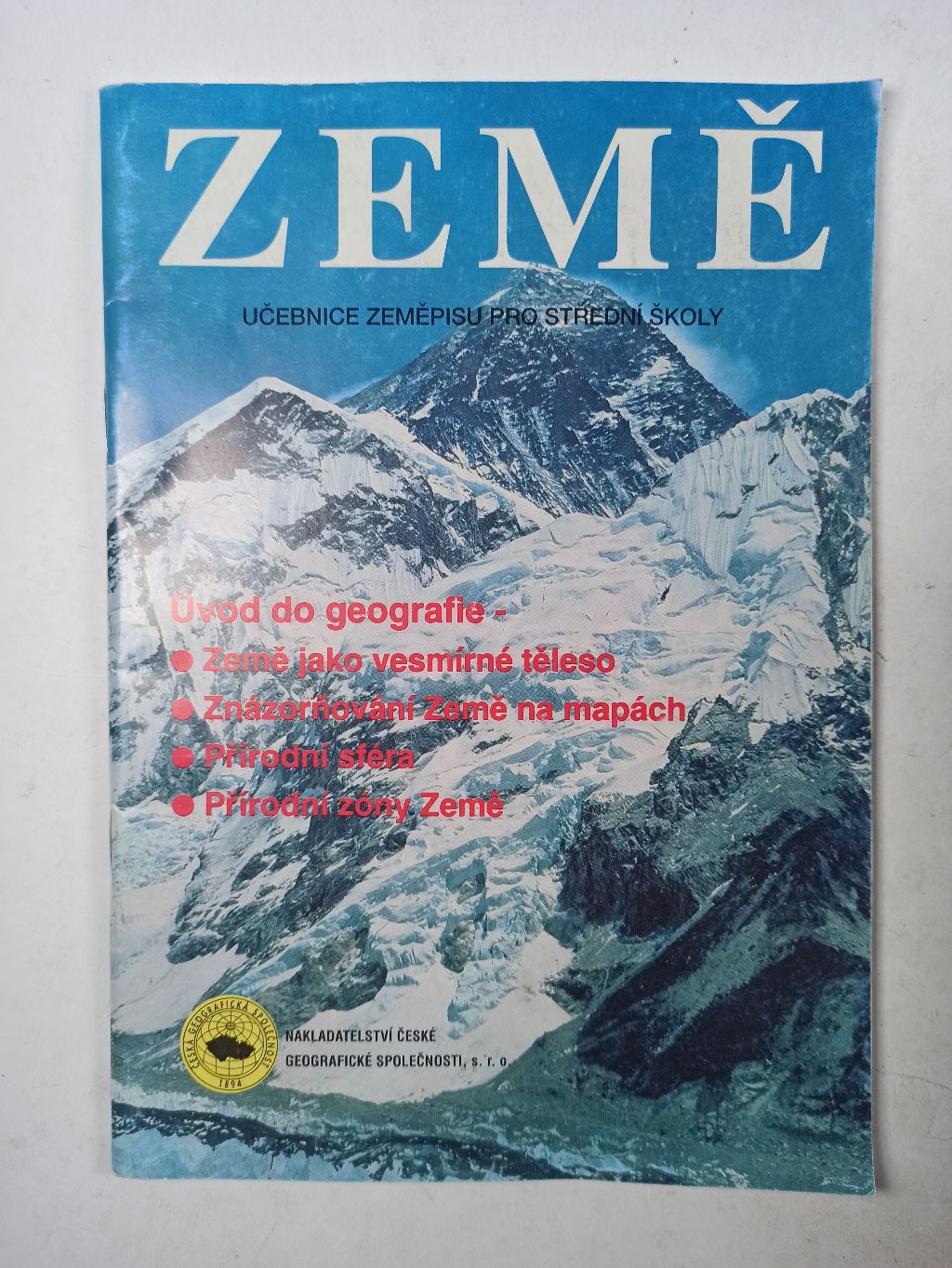 Země : učebnice zeměpisu pro střední školy
