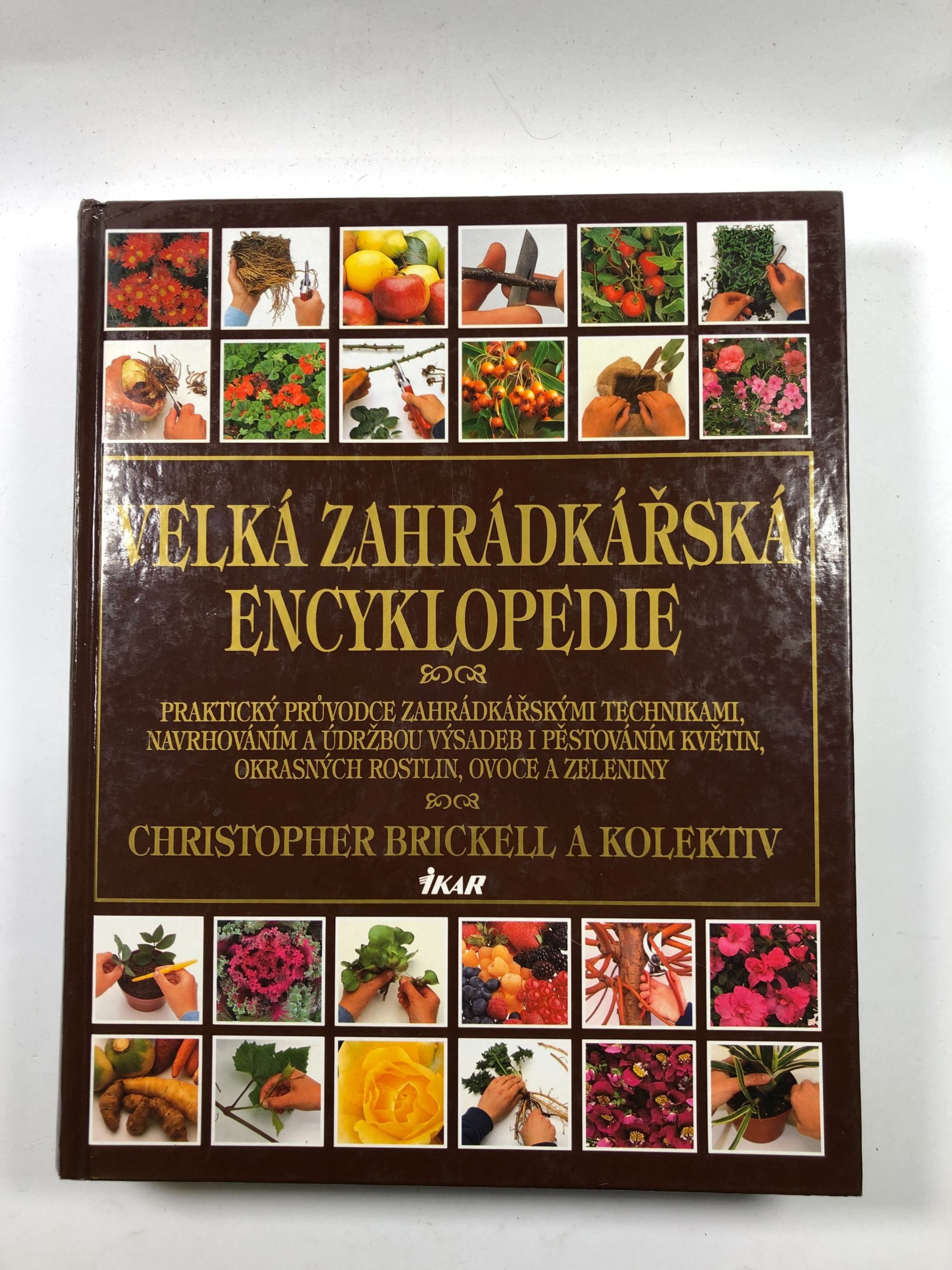Levně Velká zahrádkářská encyklopedie Pevná (hnědá)