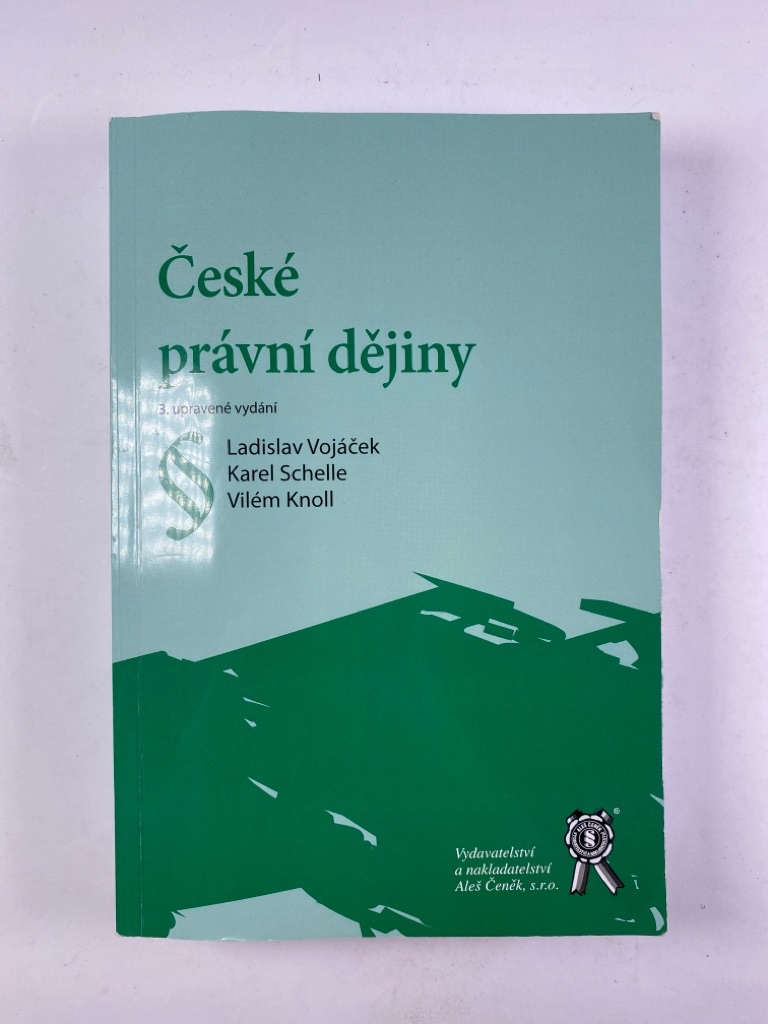 Levně České právní dějiny Měkká (2016)