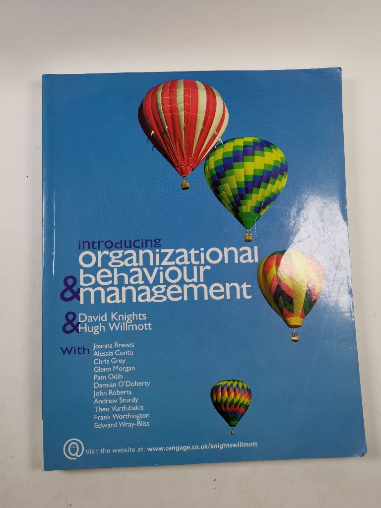 Levně Introducing Organizational Behaviour and Management