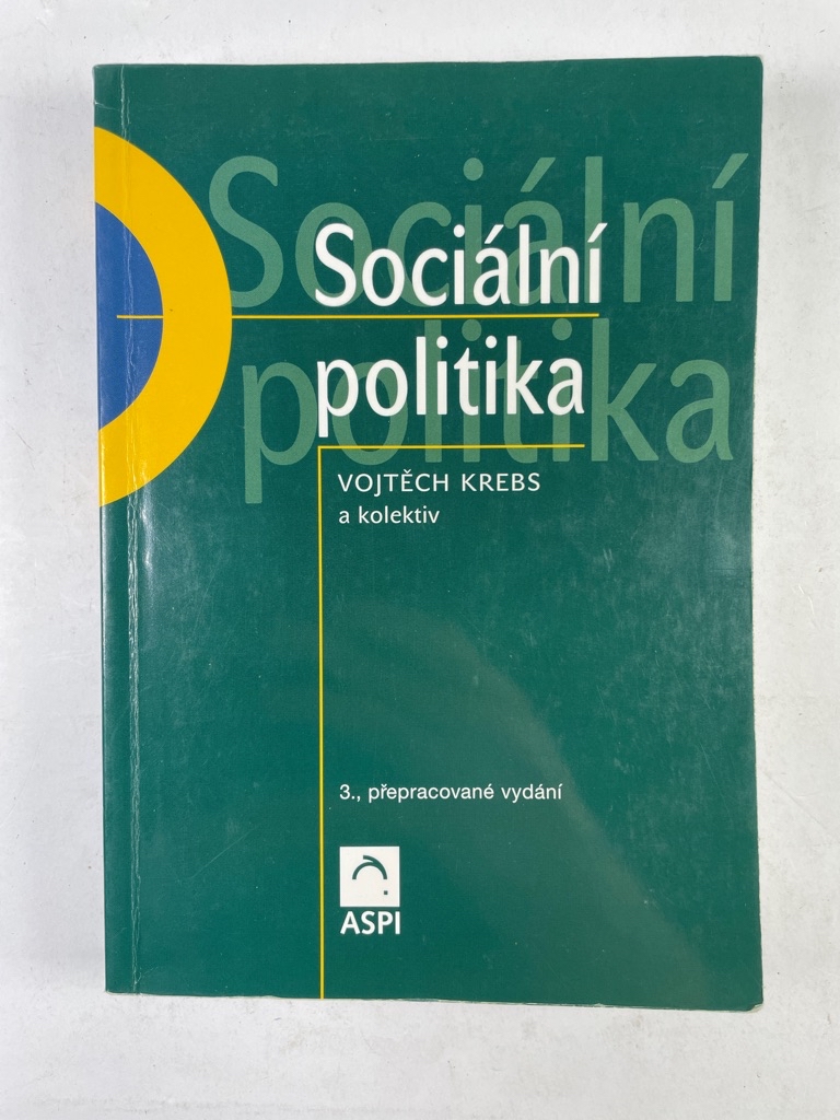 Levně Sociální politika 3. vydání