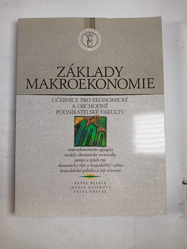 Základy makroekonomie 1. vydání