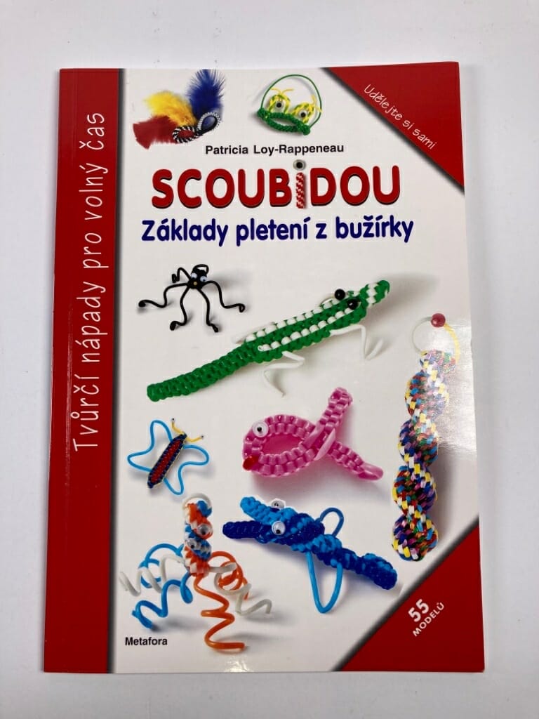 Levně Scoubidou Základy pletení z bužírky