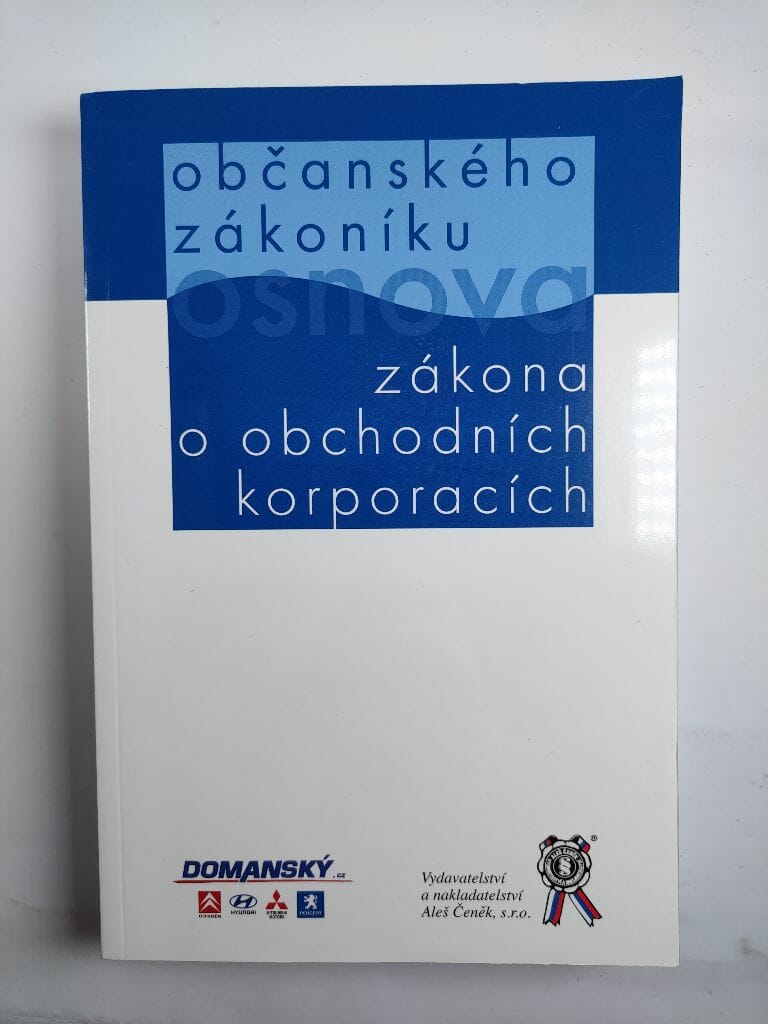 Levně Osnova občanského zákoníku
