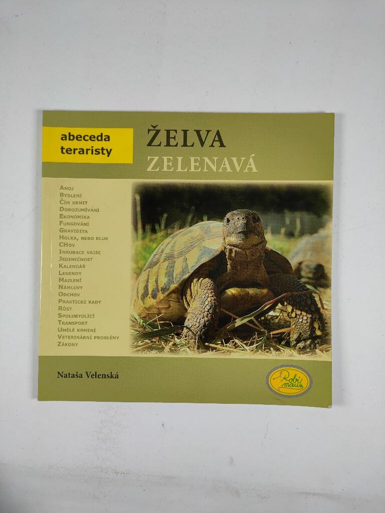 Levně Želva zelenavá - Abeceda teraristy Měkká 2022