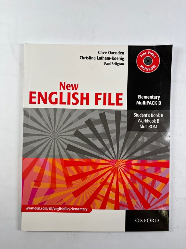 Levně New English file: Elementary Multipack B - (Student´s book B, Workbook B, MultiROM)