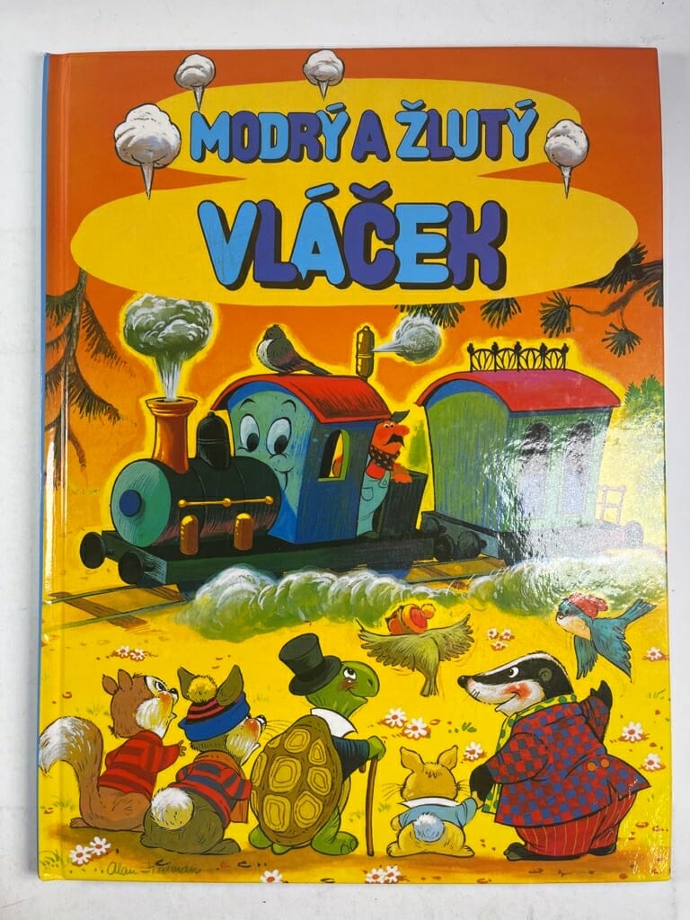 Levně Modrý a žlutý vláček Pevná 2009