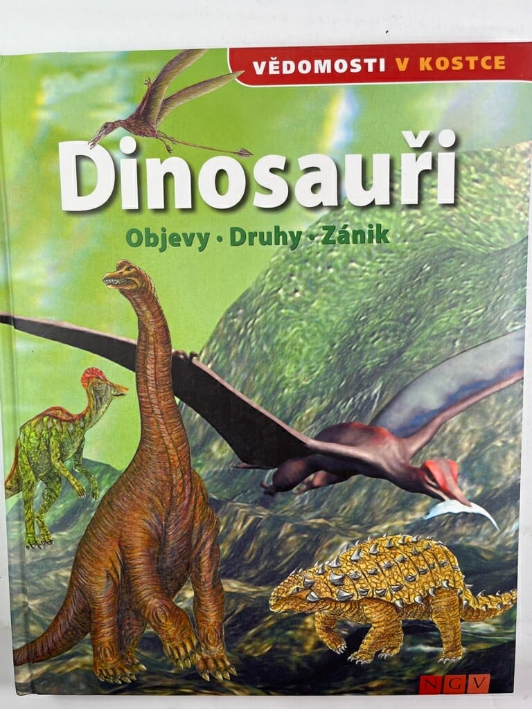 Levně Vědomosti v kostce: Dinosauři - Objevy, druhy, zánik Pevná