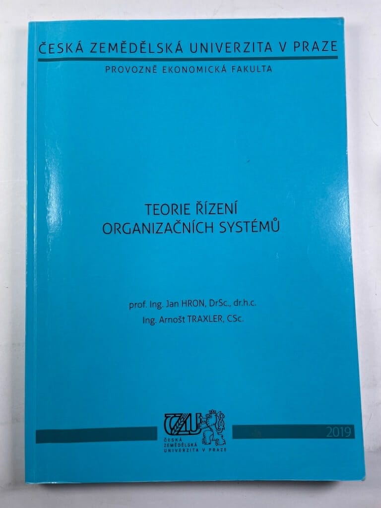 Levně Teorie řízení organizačních systémů