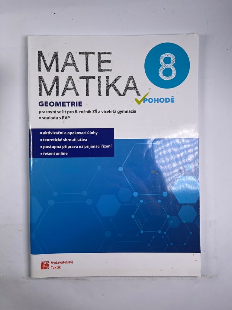 Matematika v pohodě 8 – Geometrie – Pracovní sešit