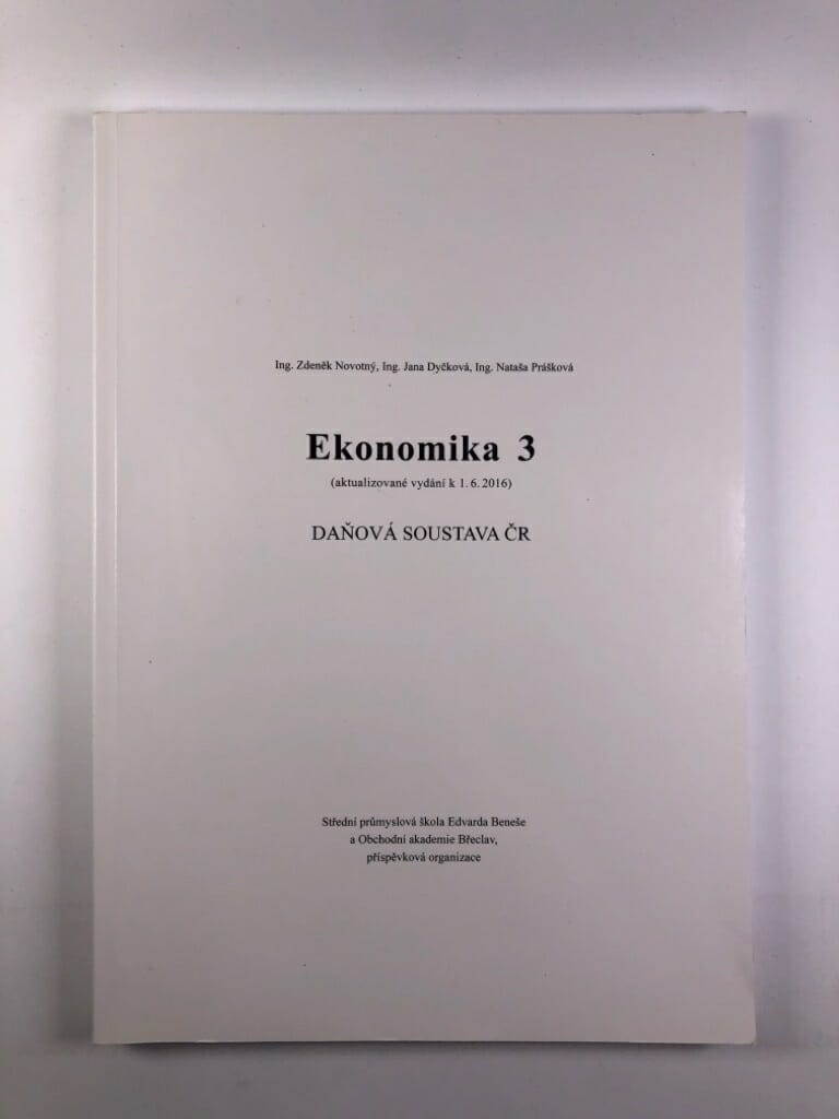 Levně Ekonomika (3) - Daňová soustava