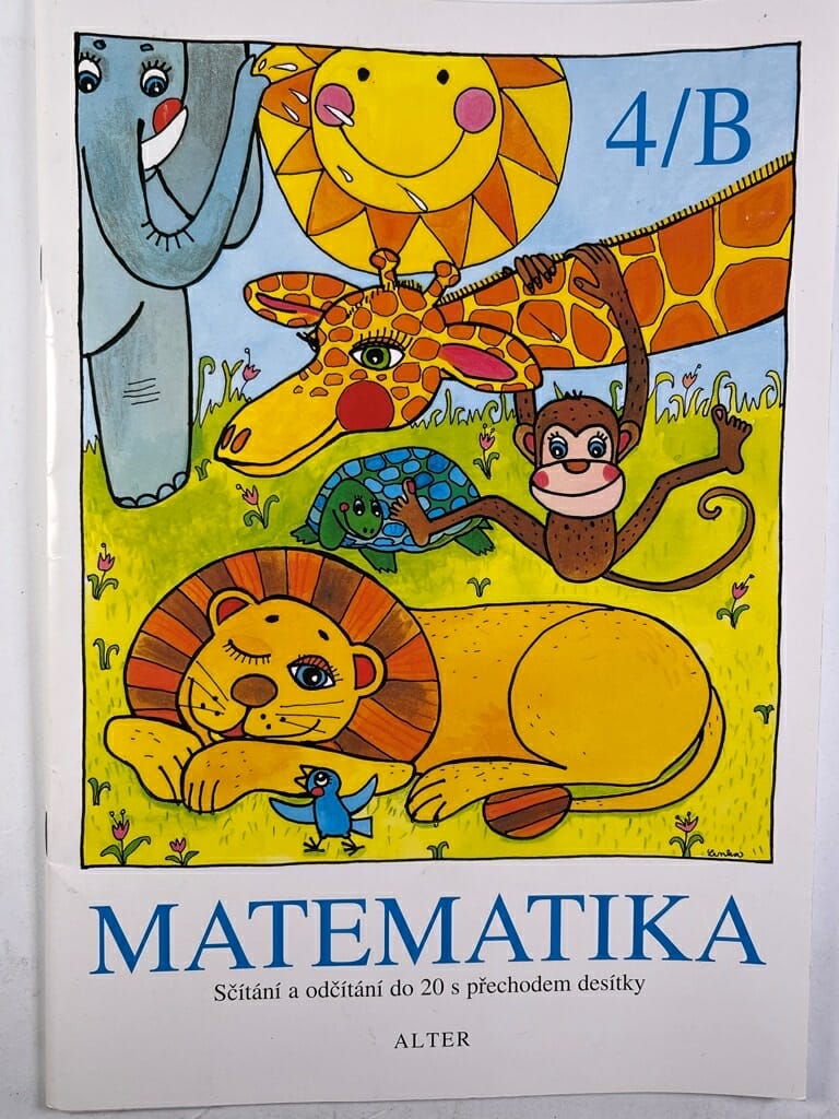 Levně Matematika 4/B - Sčítání a odčítání do 20 s přechodem desítky