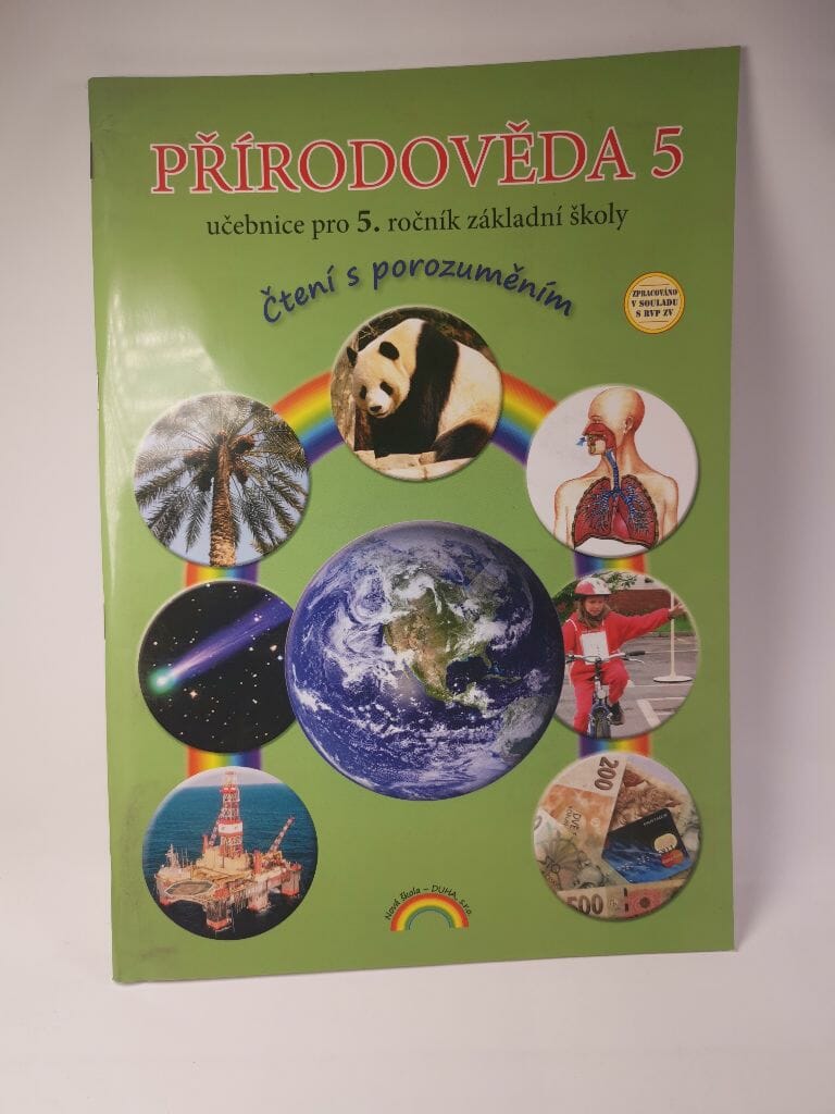 Přírodověda učebnice pro 5.ročník základní školy čtení s porozuměním