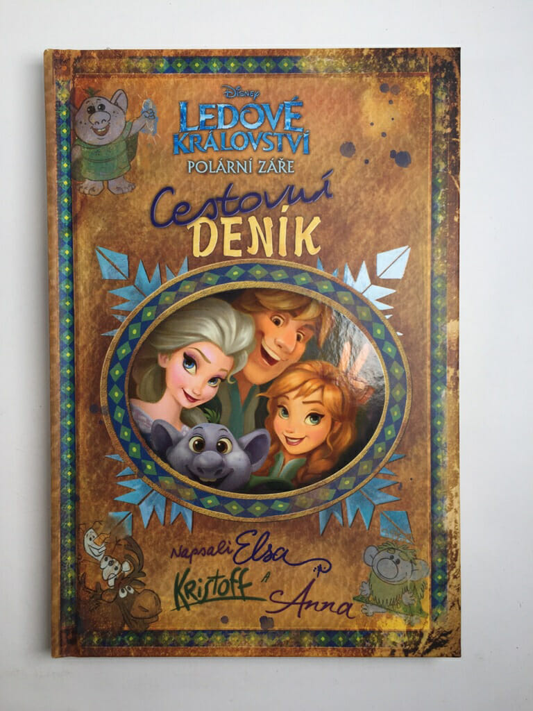 Levně Ledové království Polární záře Cestovní deník