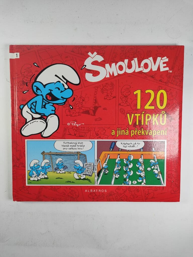 Levně Šmoulové - 120 vtípků a jiná překvapení