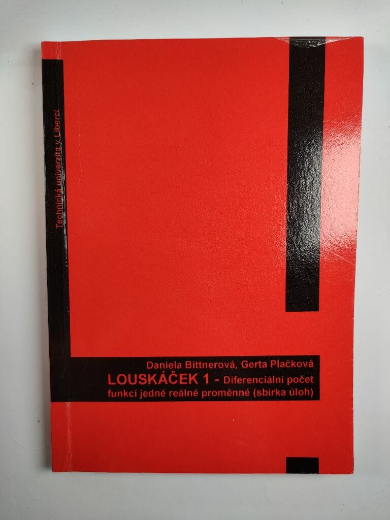 Levně Louskáček 1 - Diferenciální počet funkcí jedné reálné proměnné 2013