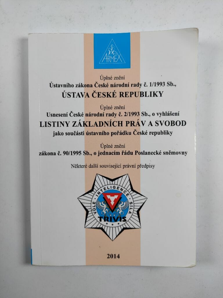 Ústava České republiky Listina základních práv a svobod Měkká (2014)