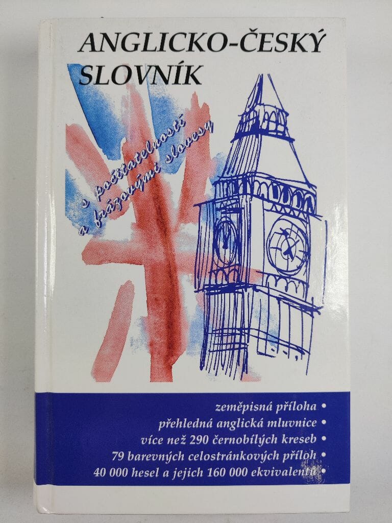 Anglicko-český slovník s počitatelností a frázovými slovesy