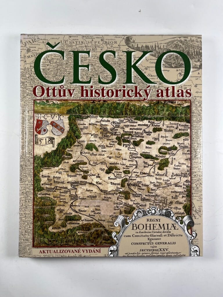Levně Česko: Ottův historický atlas Pevná 2016
