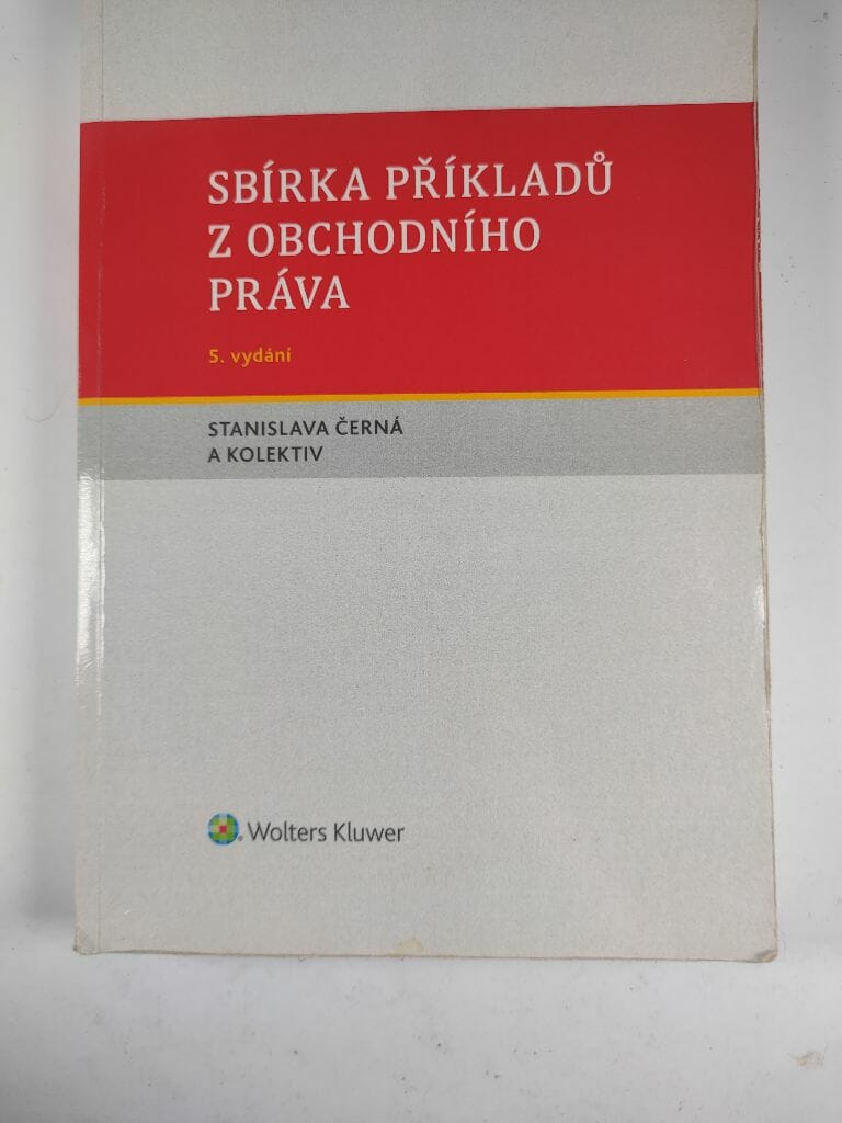Levně Sbírka příkladů z obchodního práva Měkká
