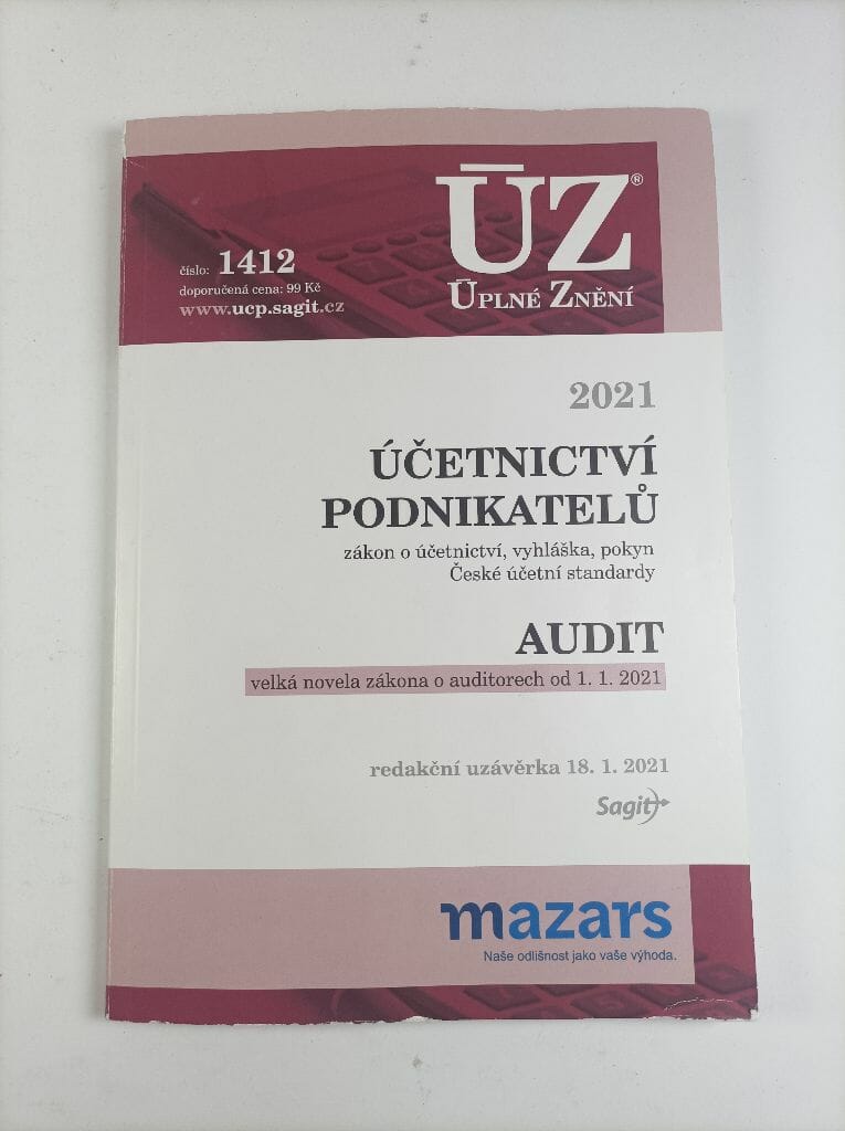 Levně ÚZ 1412 Účetnictví podnikatelů - audit