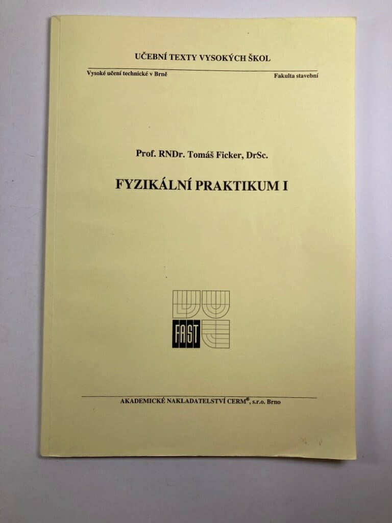 Levně Fyzikální praktikum