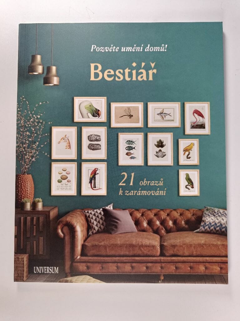 Levně Bestiář: Pozvěte umění domů! 21 obrazů k zarámování